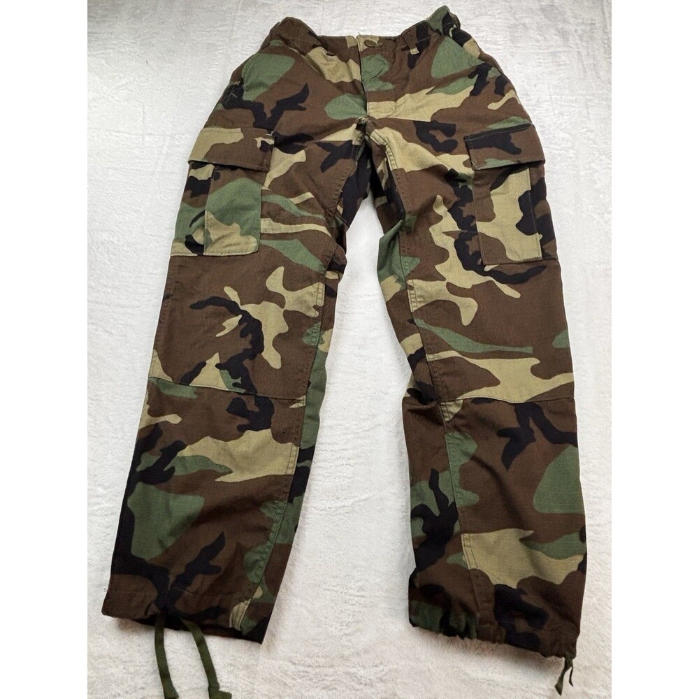 Propper US Military Issue Woodland Camo BDU Uniform Pants; X Small/ Short NWOT